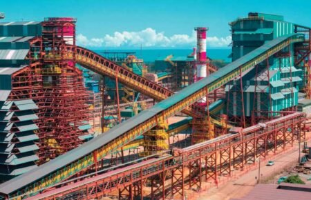 Vista aérea do Complexo de Ubu da Samarco no ES, local onde serão geradas vagas em 2026.